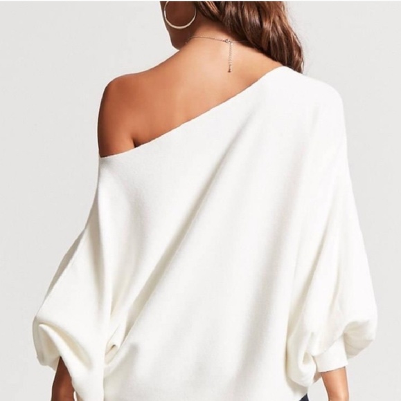 Off the shoulder slouchy sweater - Picture 3 of 3